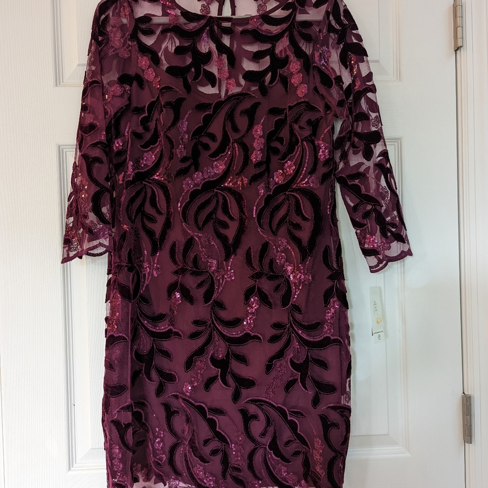 Donna Ricco formal sequin dress